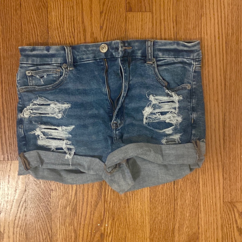 american eagle jean shorts